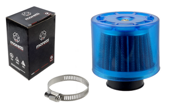Filtr powietrza stożkowy niebieski 30-34mm
