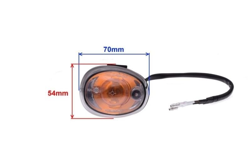 Kierunkowskazy żarówkowe przód jasne para