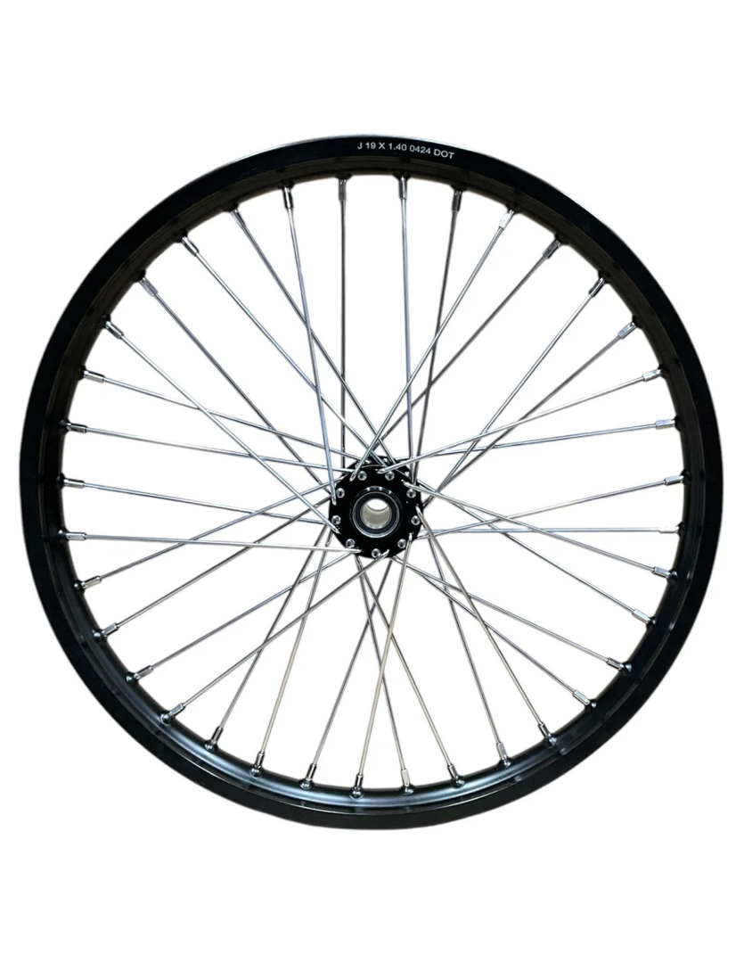 Felga przód 1.6x19 cali aluminiowa czarna pitbike YCF Bigy 150E Factory XL