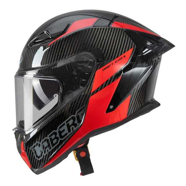 Kask intergalny Caberg Drift Evo II Carbon Nova Red homologacja ECE 22.06