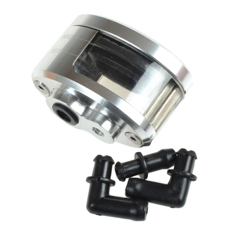 Zbiorniczek Płynu Hamulcowego Aluminiowy Srebrny