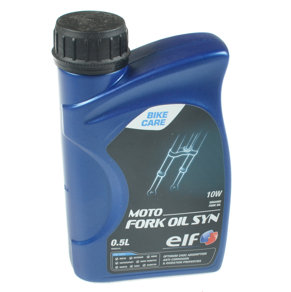 Olej do amortyzatorów syntetyczny ELF Moto Fork Oil Syn 10W 0,5l