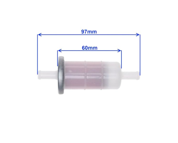 Filtr paliwa honda yamaha 10mm wkład papierowy