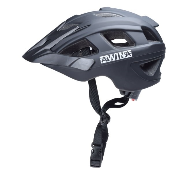 Kask rowerowy dziecięcy Awina by Moon czarny rozmiar M 53cm - 56cm