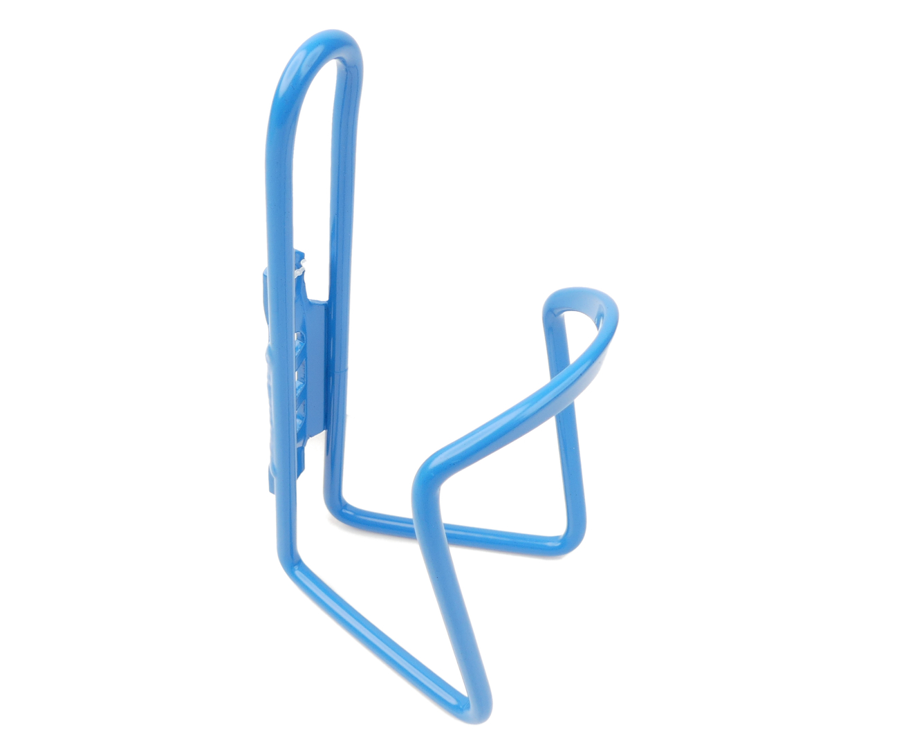 Uchwyt do bidonu rower koszyk aluminium niebieski