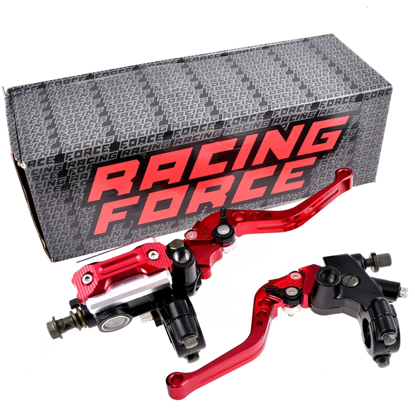 Dźwignie klamki hamulca sprzęgła z pompą hamulcową EVO czerwone