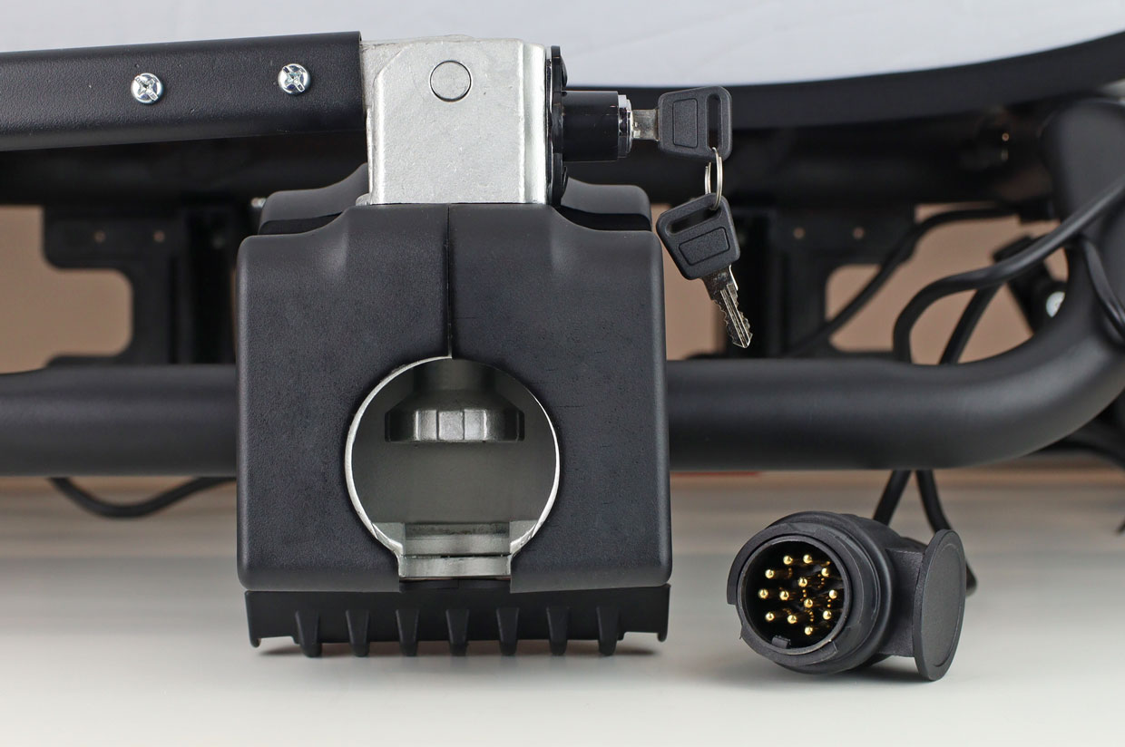 Bagażnik rowerowy na hak 3 rowery odchylana platforma