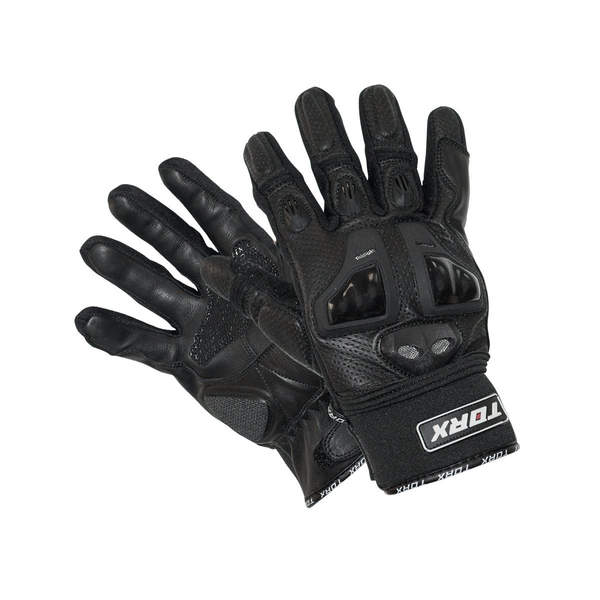Torx rękawice skórzane letnie ochraniacze carbon