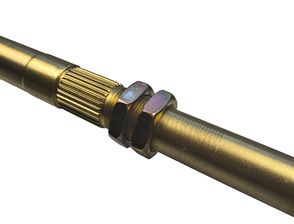 Oś koła tył quad atv 150 200cc z nakrętkami 727mm M16