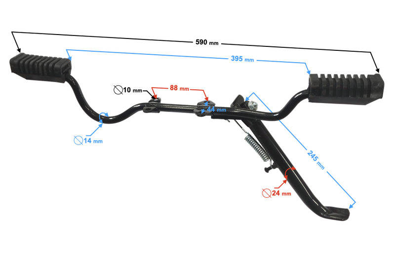 Podpora boczna podnóżek do Barton Ranger Classic