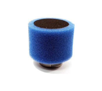 Filtr powietrza 38mm prosty niebieski pitbike MRF 120 140 HQ RC SM TTR 160