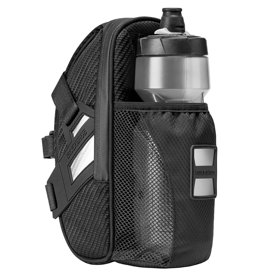 ROCKBROS Torba rowerowa podsiodłowa czarna (C35)