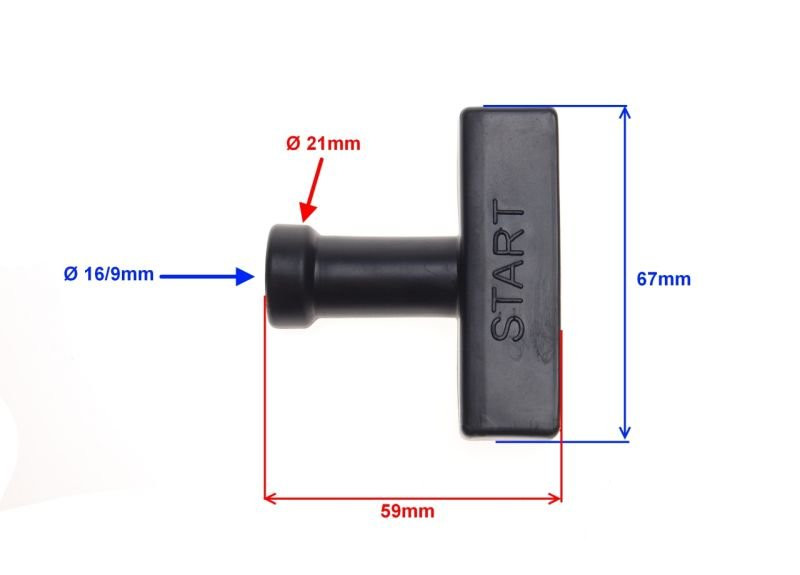 Rączka rozrusznika do silników GX gokart honda