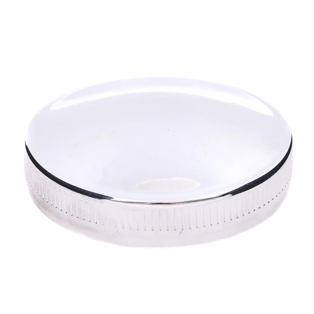 Korek zbiornika paliwa srebrny chromowany Simson DPR Classic