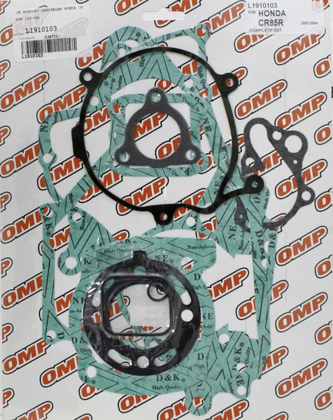 JR (OMP) komplet uszczelek silnika Honda CR85 2003-2004r.