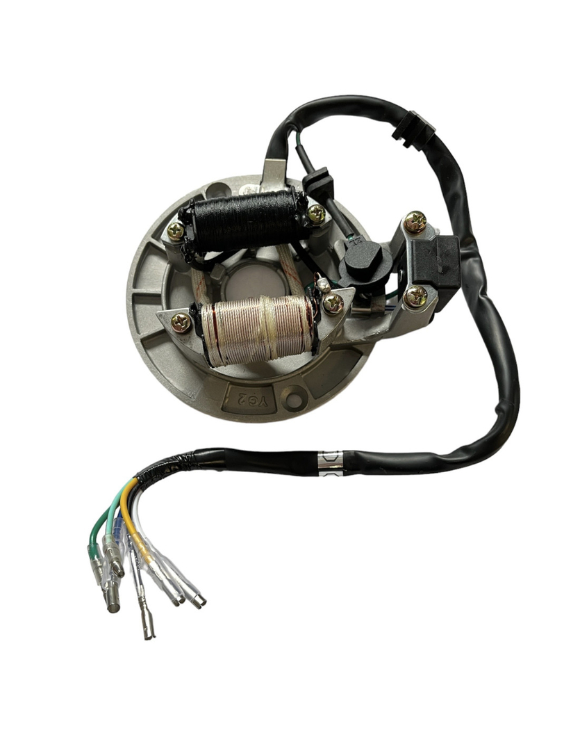 Stator iskrownik 2 cewki pitbike MRF 80 Runner Mini 80 MRF 120 HQ SM RC