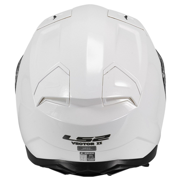 Kask integralny LS2 FF811 Vector II Solid White homologacja ECE 22.06