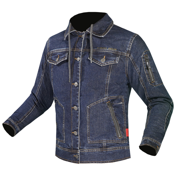 Kurtka jeansowa motocyklowa męska LS2 Oaky Man Dark Blue