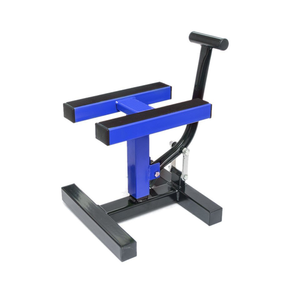 Stojak podnośnik pod motocykl cross enduro niebies