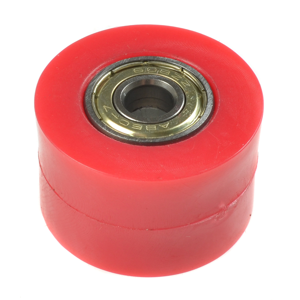 Rolka łańcucha uniwersalna 8mm czerwona Racing Force