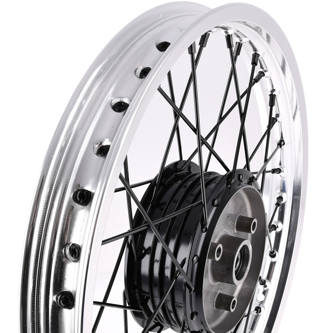 Koło jezdne 1,50x16 Simson S50/51/70 alu czarne DPR