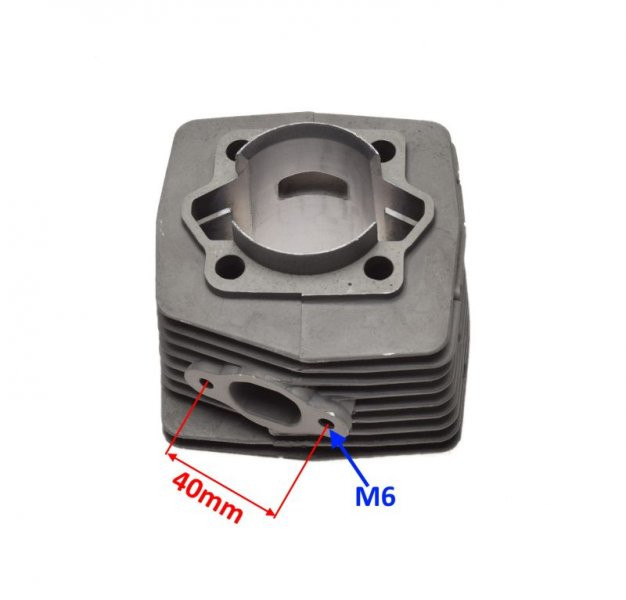 Cylinder do silnika rowerowego 80 ccm komplet 2t