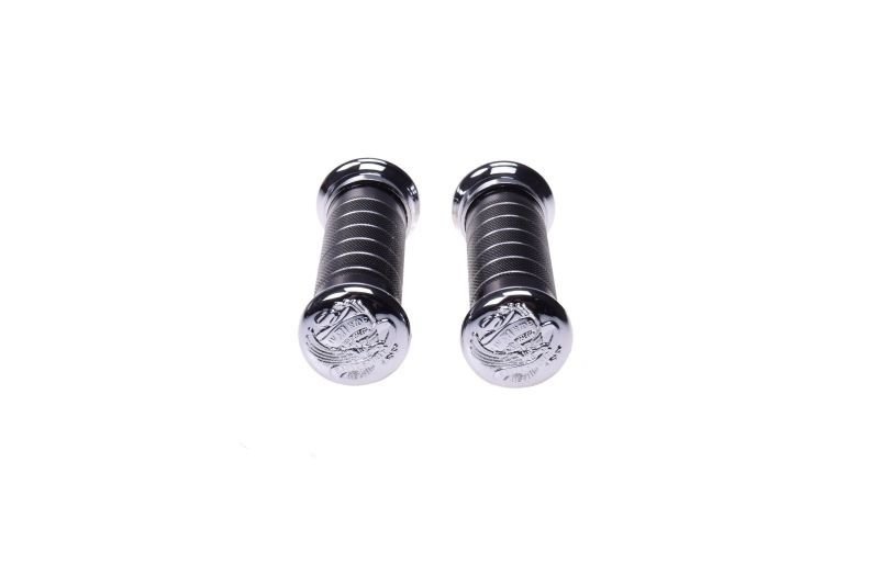 Manetki metal ryflowane dekiel orzeł czarne