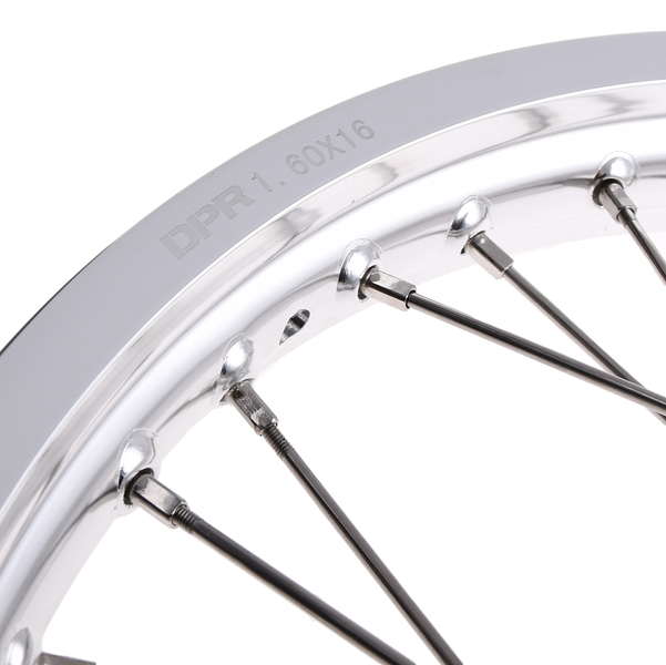 Koło jezdne 1,60x16 Simson S51 alu szprychy inox DPR