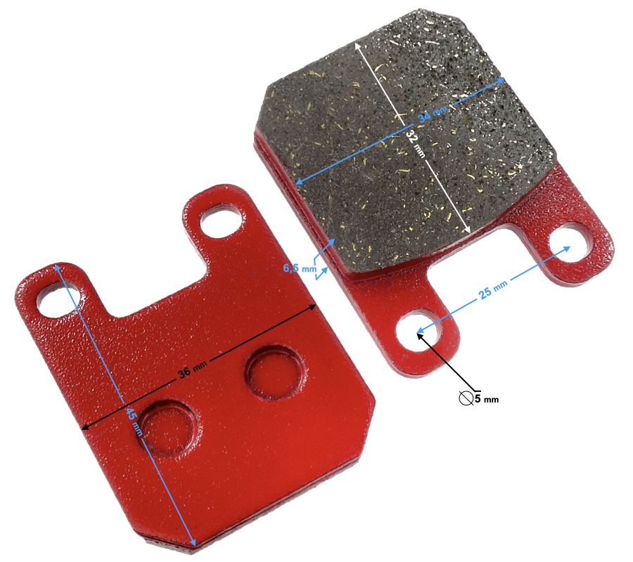 Klocki hamulcowe do motoroweru Aprilla RS50