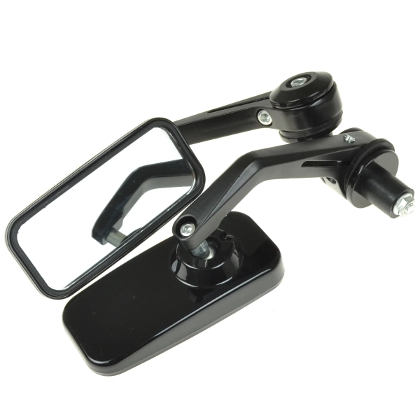 Lusterka dolne prostokątne czarne uniwersalne Cafe Racer Bobber Custom