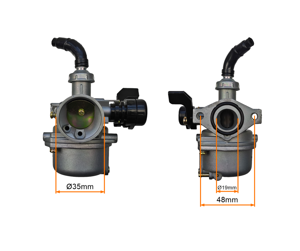 Gaźnik 4T 110cc ssanie ręczne quad atv motorower cross