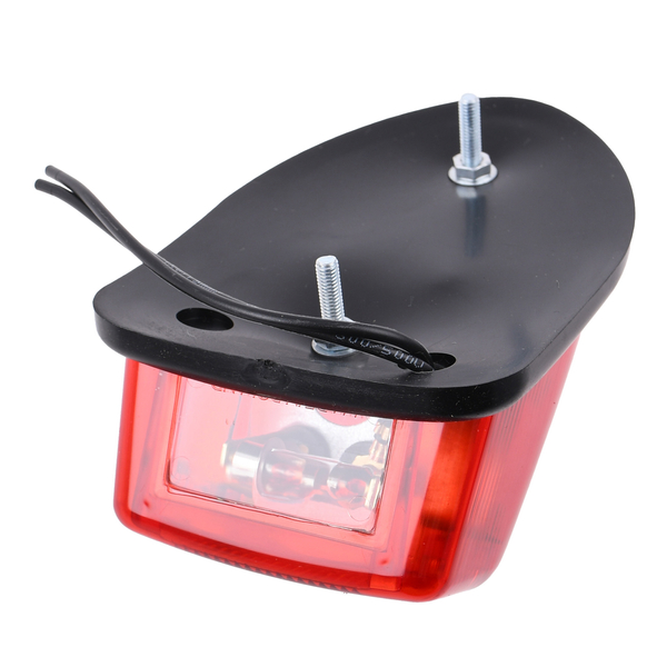 Lampa tył czerwony klosz do motocykli SHL Junak