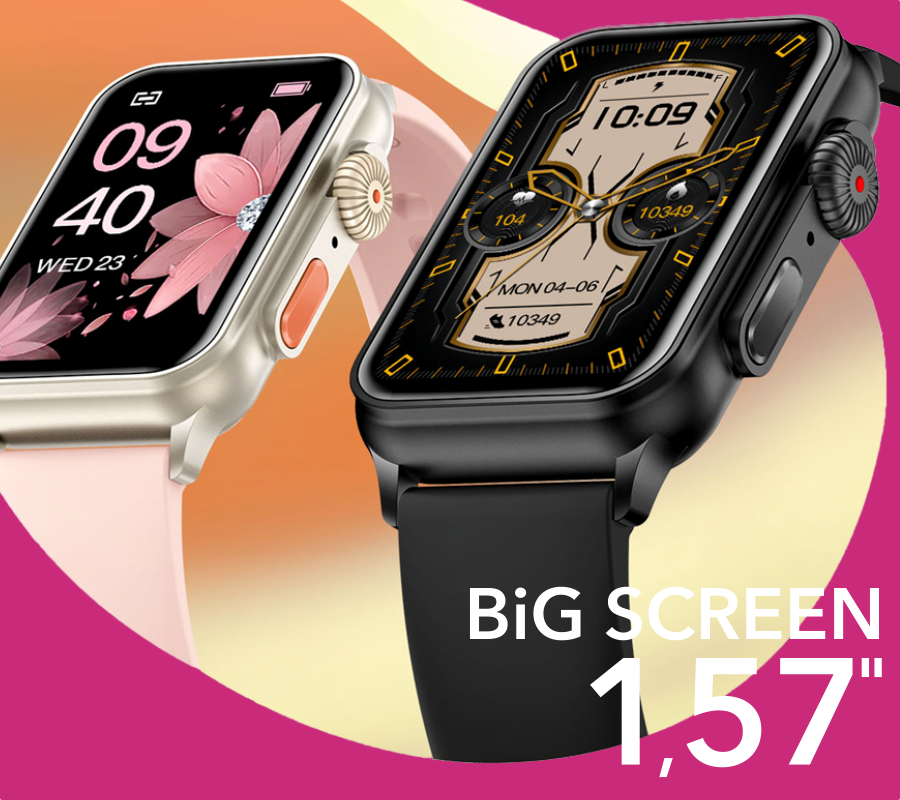 Smartwatch zegarek Rubicon męski RNCF06 granatowy