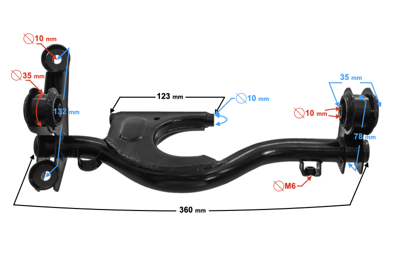 Wahacz silnika do skutera Barton Falcon 2 125