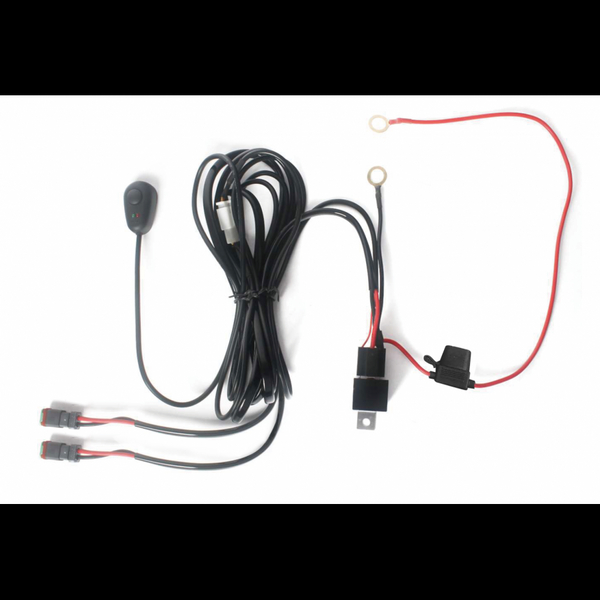 Przewód instalacja do podłączania lamp roboczych 2x2,5m 12V max120W