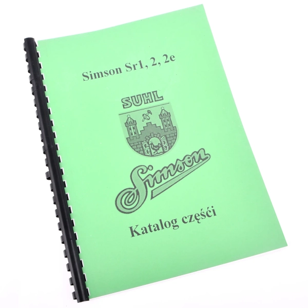 Instrukcja katalog części Simson SR1 SR2 SR2E
