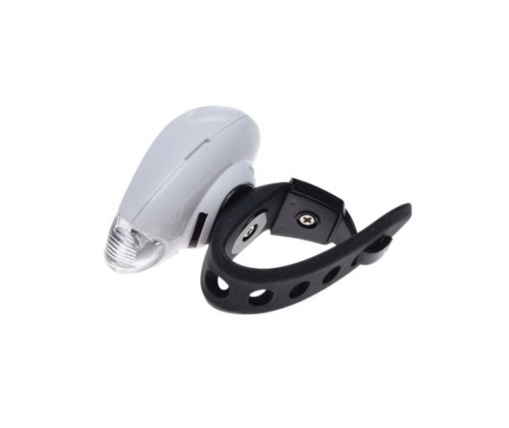 Lampa rowerowa przód led i na kask rowerowy