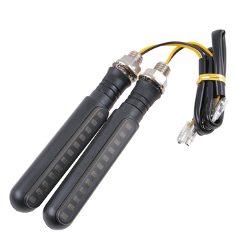 Kierunkowskazy Led dynamiczne czarne V12 Racing Force