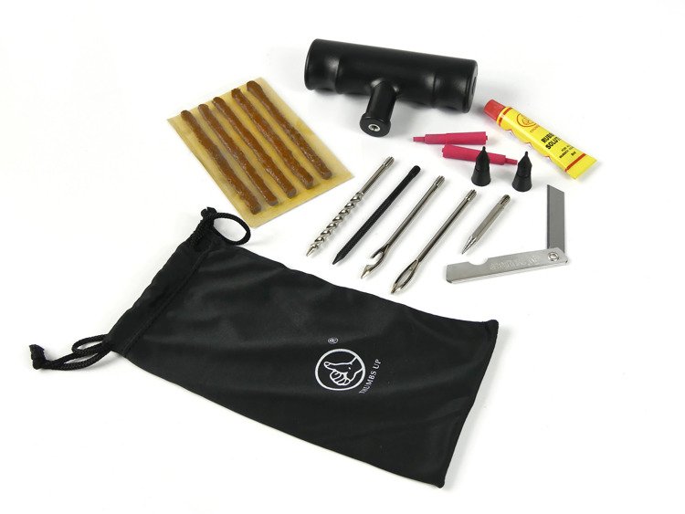 Zestaw naprawczy koła przebite koła nr 1