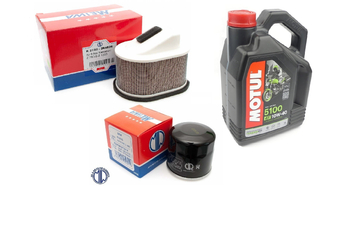 Filtr oleju powietrza olej Motul HF204 10w40 Kawasaki Z750 Z800 Z1000 03-17