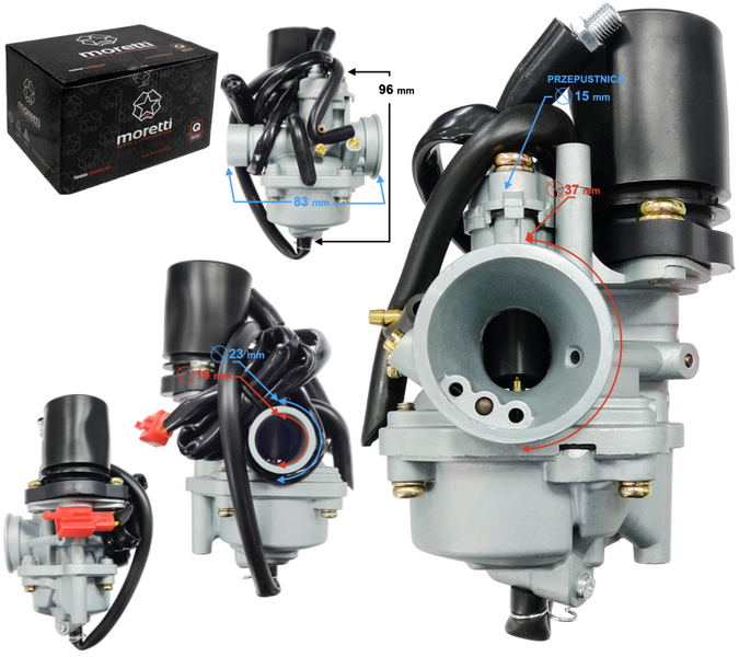 Gaźnik 50cc 2T Yamaha Jog 50 skutery 2T minarelli oraz chińskie Honda Dio