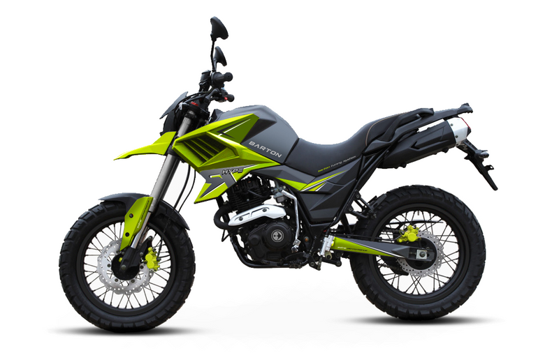 Motocykl Barton Hyper 125 zielony