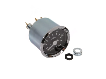 Licznik 100km/h 60mm podświetlenie kontrolka chrom Simson S51 S70 MMB-MZA