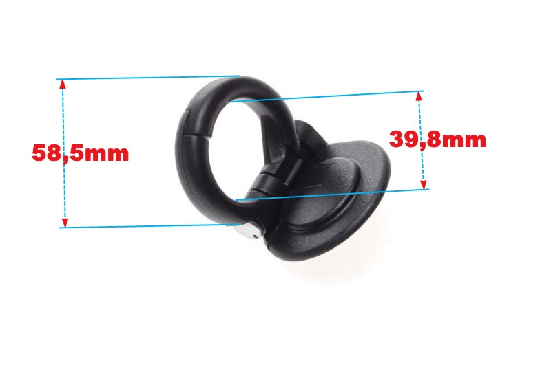 Uchwyt mocowanie na torbe skuter piaggio zipp