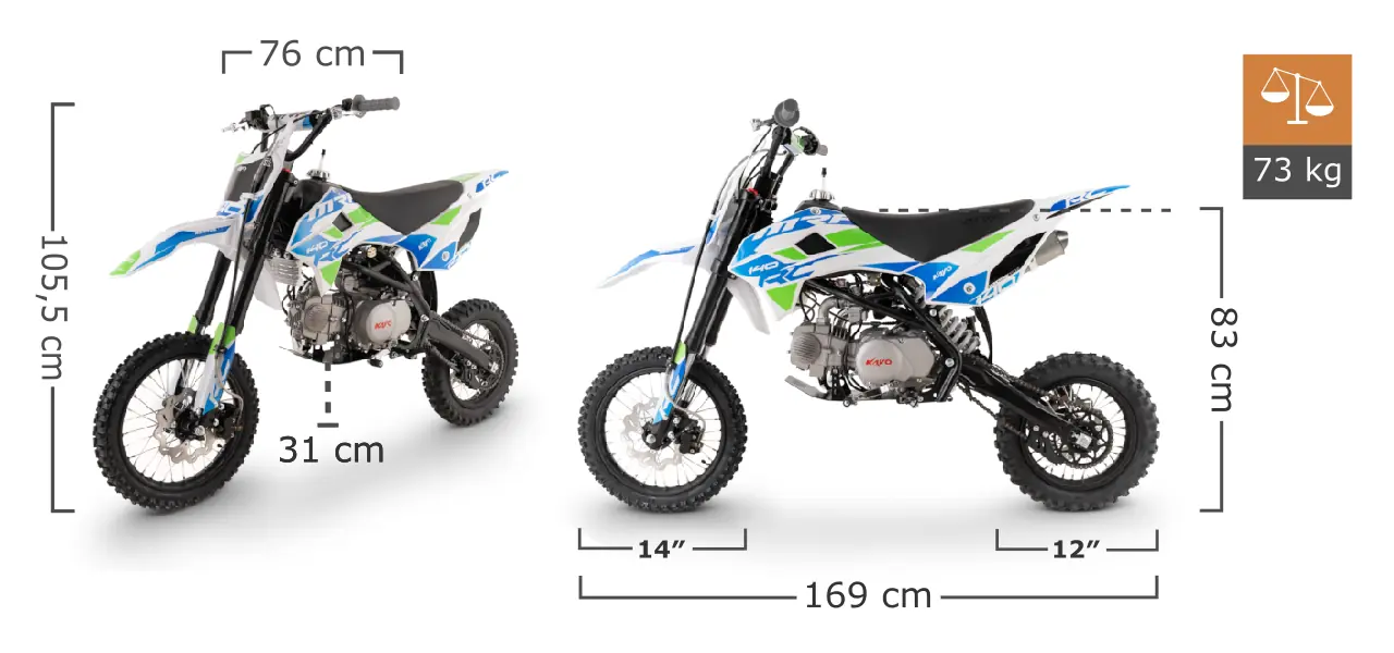 Pit Bike MRF 140 RC
