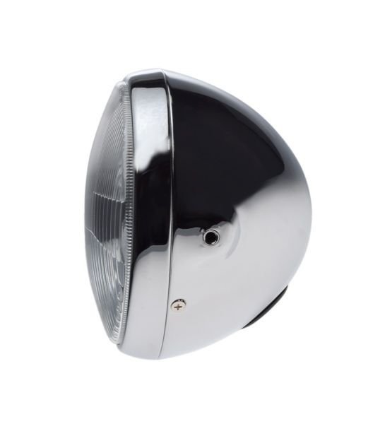 Lampa przednia reflektor 7 cali h4 chrom emark