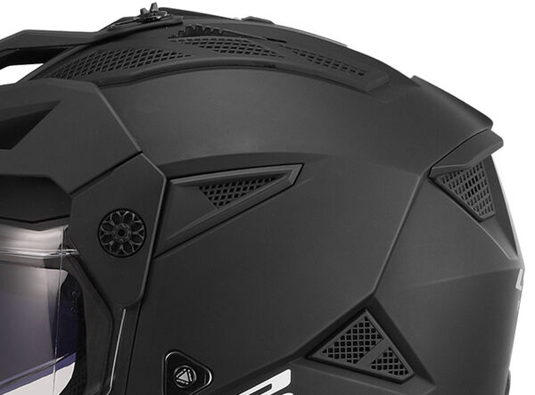 Kask LS2 MX702 Pioneer II Matt Black homologacja 22.06