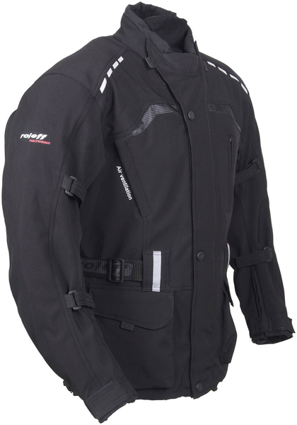 Roleff kurtka tekstylna długa softshell czarna