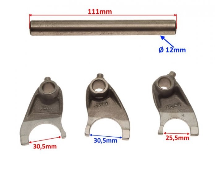Wodzik zestaw wodzików Kingway czoper 250 quad atv