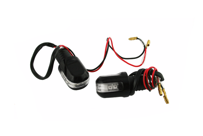 Kierunkowskazy 6 led w kierownicę metal ciężarki